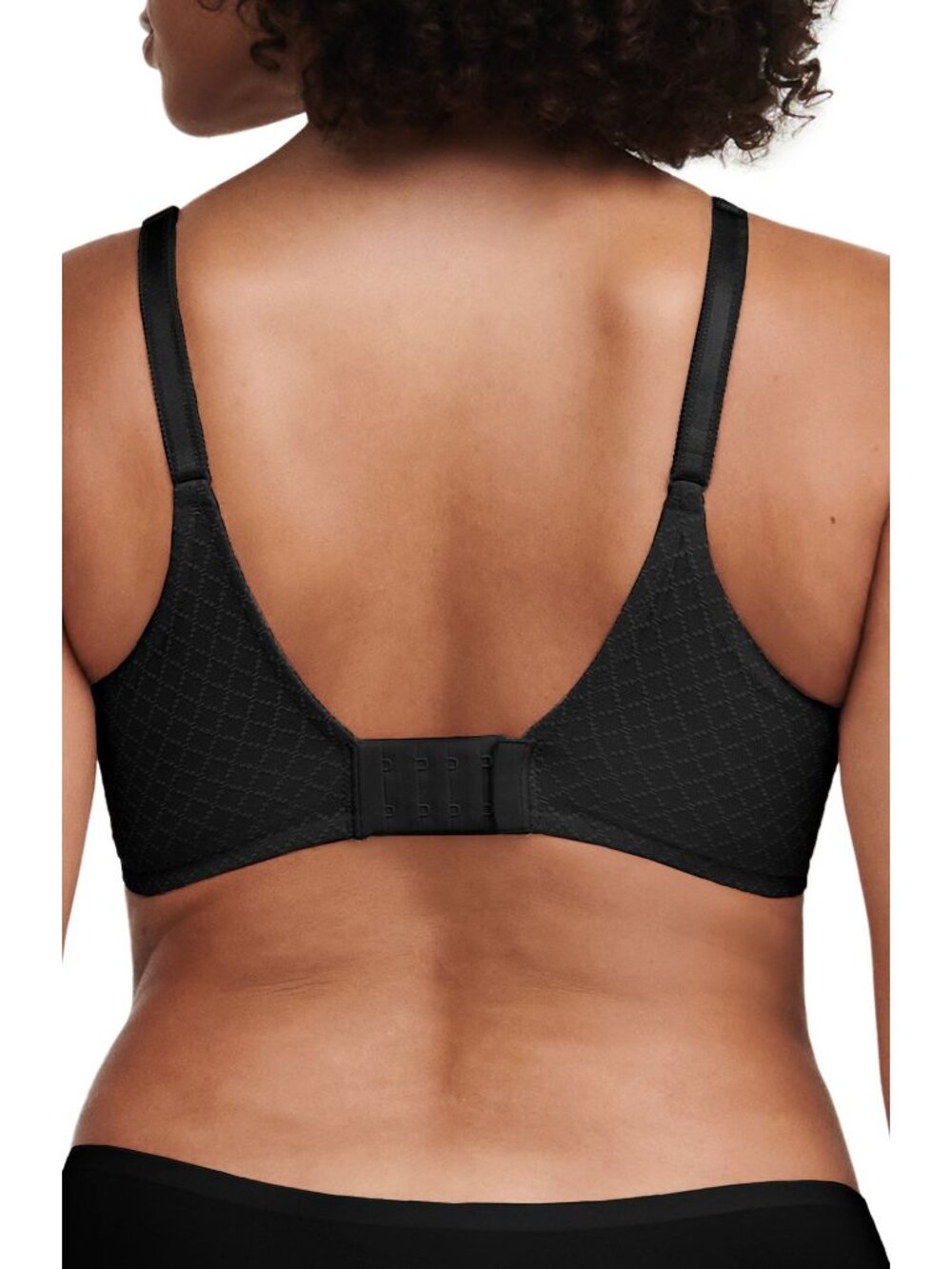 🆕CHANTELLE Norah Chic T-Shirt Underwire Bra 34DDD Black #16M6 - Picture 2 of 10